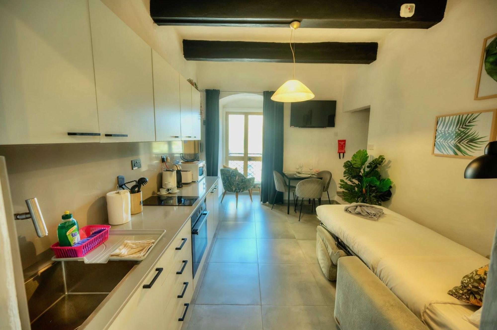 Cozy Flat. Swim Beach 2 Minutes Walk. The Old Valletta Mcri1-1 Eksteriør bilde
